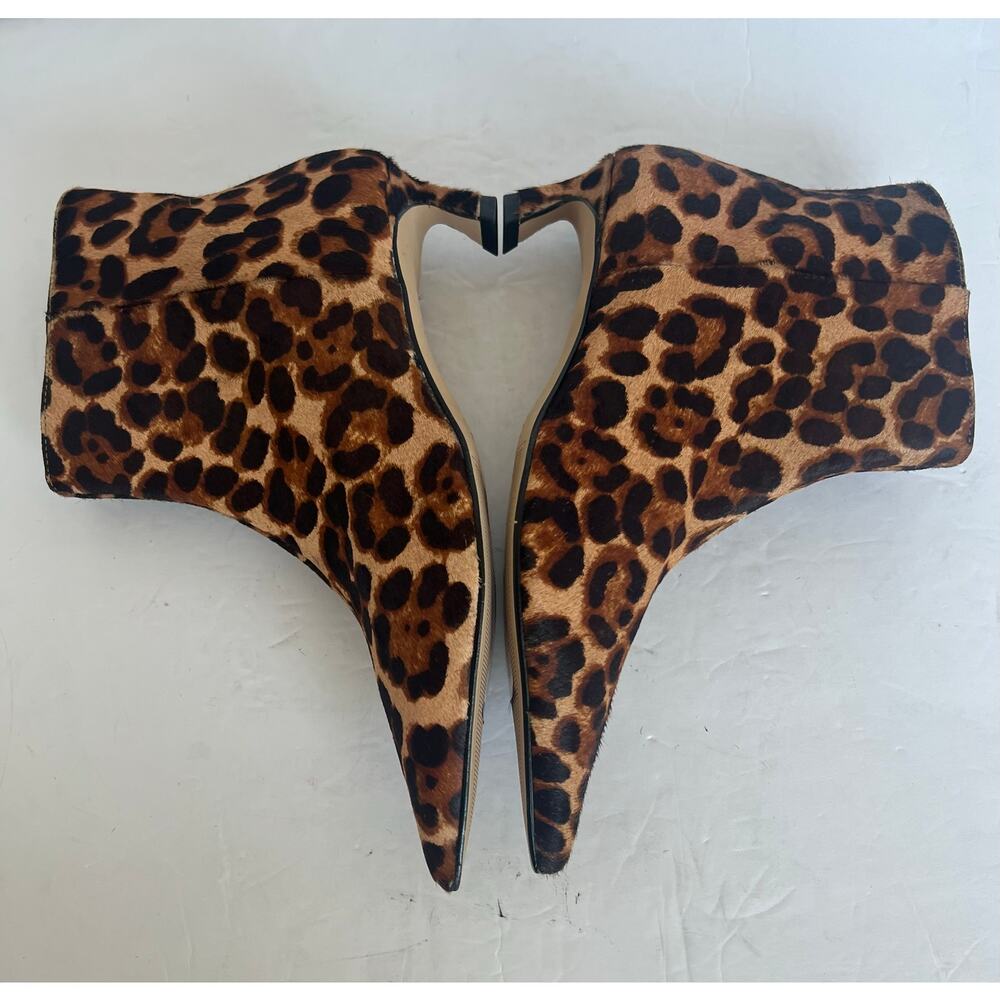 Gianni Bini Leopard Print Ankle Boots - Picture 6 of 12